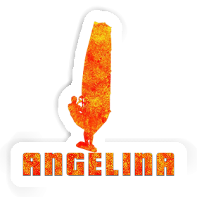 Windsurfer Sticker Angelina Image