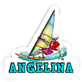 Angelina Sticker Surfer Image