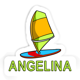 Sticker Windsurf Board Angelina Image