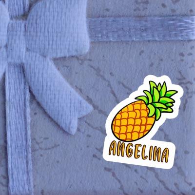 Sticker Pineapple Angelina Notebook Image