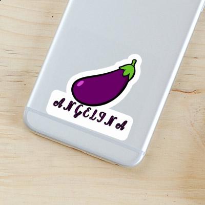 Angelina Sticker Aubergine Gift package Image