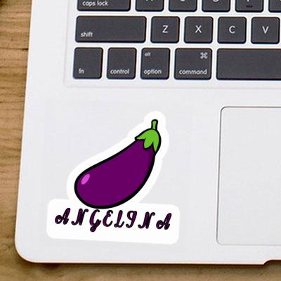 Angelina Sticker Aubergine Gift package Image