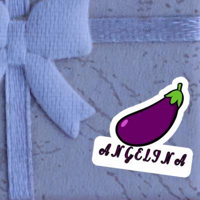 Angelina Sticker Aubergine Gift package Image