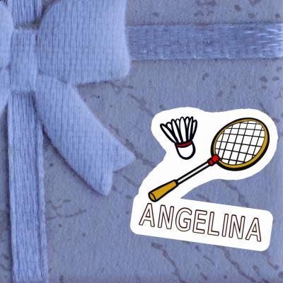 Autocollant Raquette de badminton Angelina Gift package Image