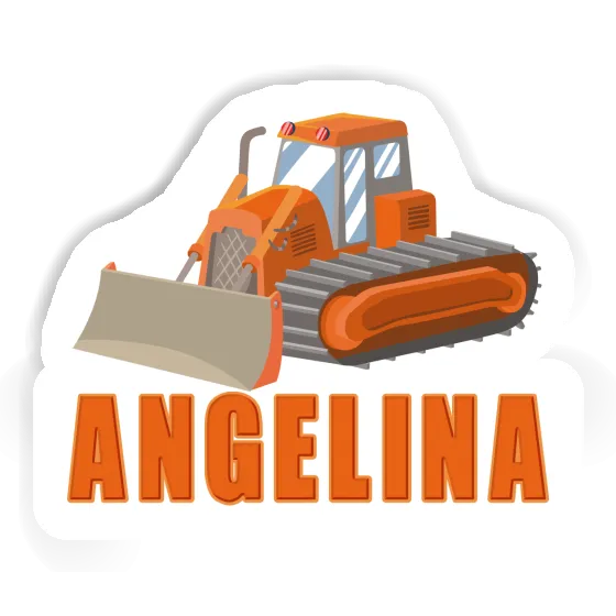 Sticker Angelina Excavator Gift package Image