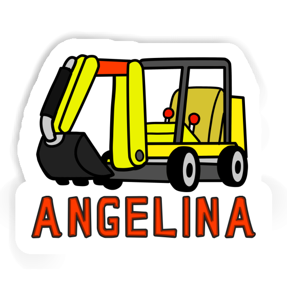 Mini-Excavator Sticker Angelina Gift package Image