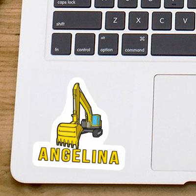 Sticker Angelina Bagger Image