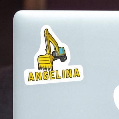 Excavator Sticker Angelina Gift package Image