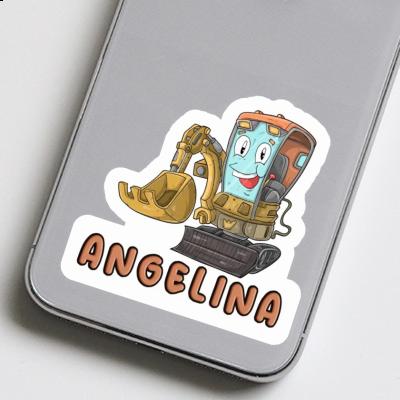 Little Excavator Sticker Angelina Image