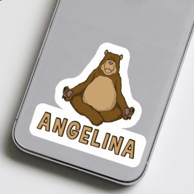 Angelina Sticker Yogi Image