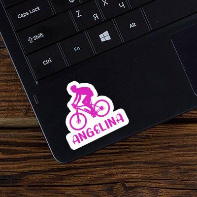 Angelina Sticker Biker Notebook Image