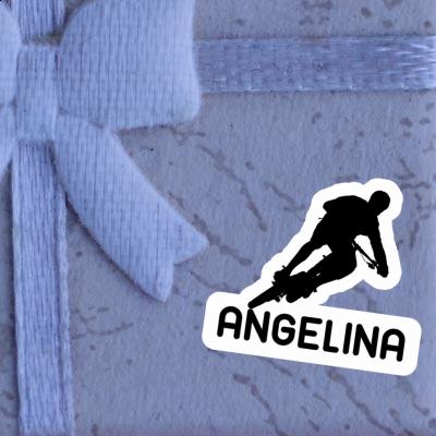 Sticker Angelina Biker Notebook Image