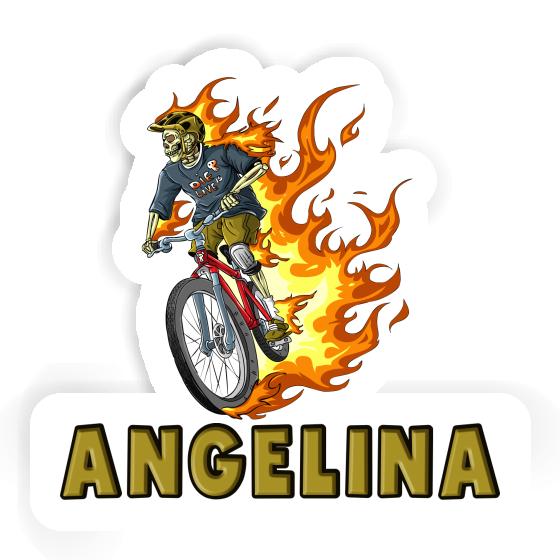 Aufkleber Angelina Biker Image