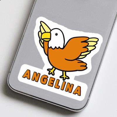 Bird Sticker Angelina Laptop Image