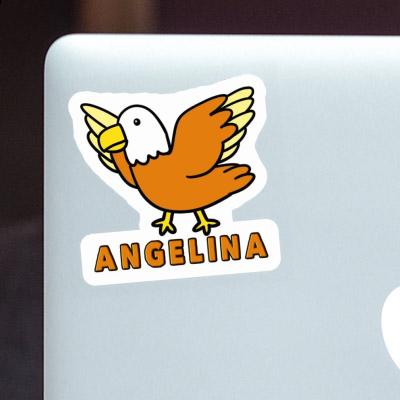 Bird Sticker Angelina Notebook Image