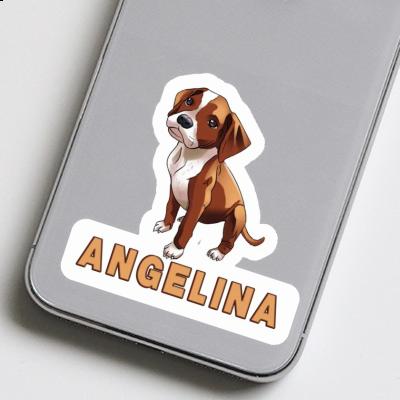 Boxer Sticker Angelina Image