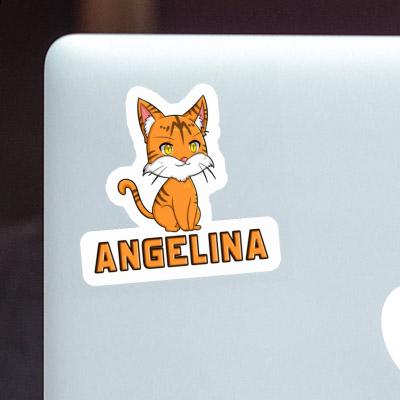 Kitten Sticker Angelina Notebook Image