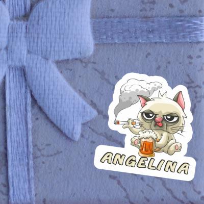 Aufkleber Rauchende Katze Angelina Gift package Image