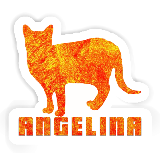 Sticker Angelina Cat Gift package Image