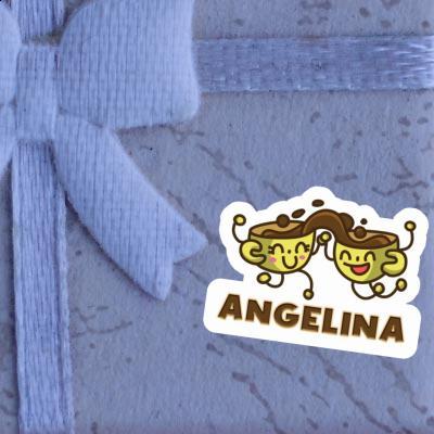 Sticker Coffee Angelina Gift package Image