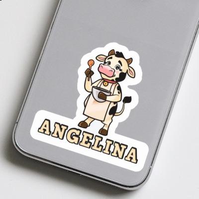 Angelina Autocollant Chef cuisinière Image