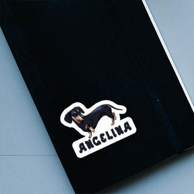 Angelina Sticker Dachshund Gift package Image