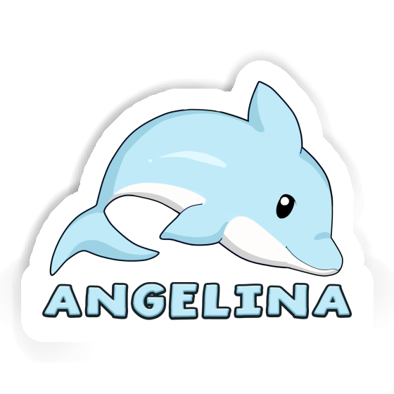 Sticker Angelina Delfin Notebook Image