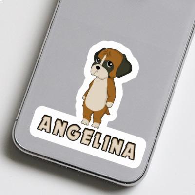 Angelina Sticker Deutscher Boxer Gift package Image