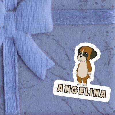 German Boxer Autocollant Angelina Laptop Image