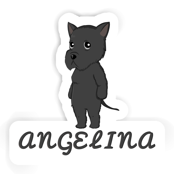 Angelina Sticker Giant Schnauzer Gift package Image