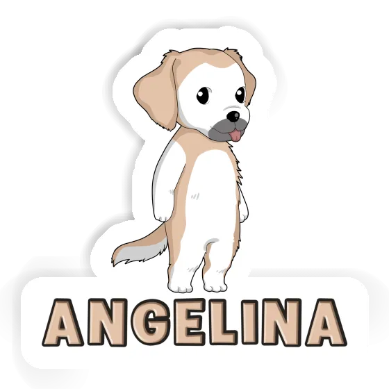 Angelina Aufkleber Golden Retriever Gift package Image