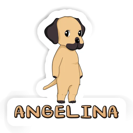 Sticker Angelina Rhodesian Ridgeback Laptop Image