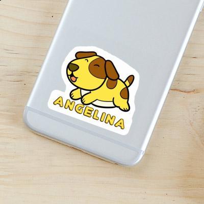 Sticker Angelina Dog Notebook Image