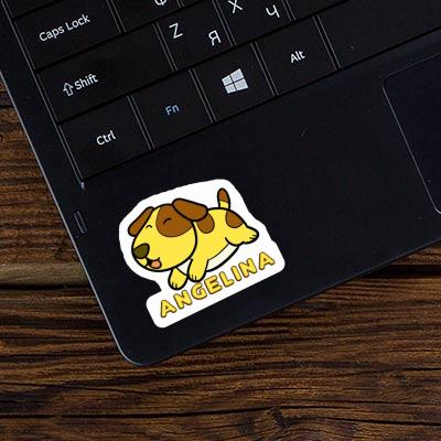 Sticker Angelina Dog Image