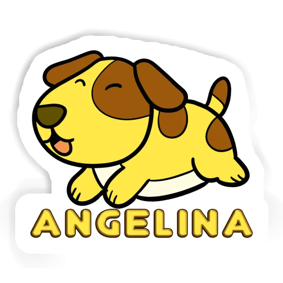 Sticker Angelina Dog Gift package Image