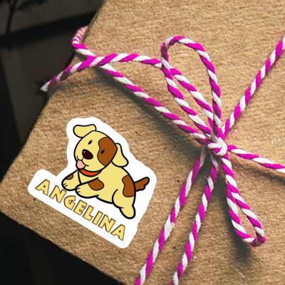 Hund Aufkleber Angelina Gift package Image