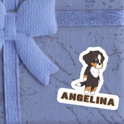 Bernese Mountain Dog Sticker Angelina Image