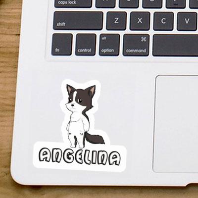 Sticker Border Collie Angelina Notebook Image