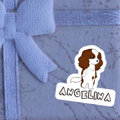 Sticker Angelina Cavalier King Charles Spaniel Notebook Image