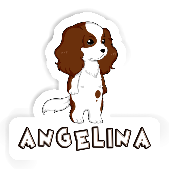 Sticker Angelina Cavalier King Charles Spaniel Gift package Image