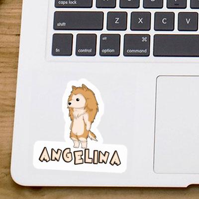 Angelina Sticker Collie Image