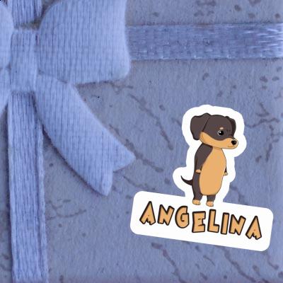 Dachshund Sticker Angelina Image