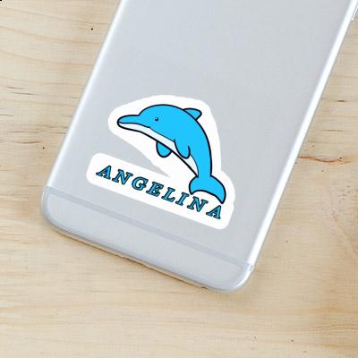 Sticker Angelina Dolphin Notebook Image