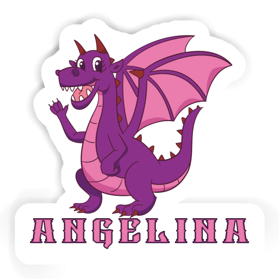 Angelina Sticker Mother Dragon Laptop Image