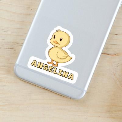 Sticker Angelina Duck Notebook Image