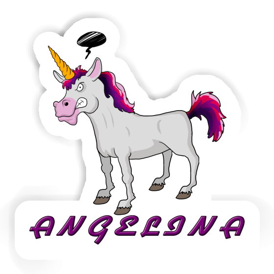 Sticker Unicorn Angelina Gift package Image