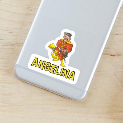 Sticker Angelina Electrician Image