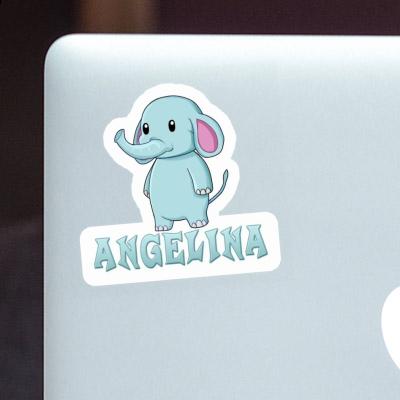 Elefant Sticker Angelina Laptop Image