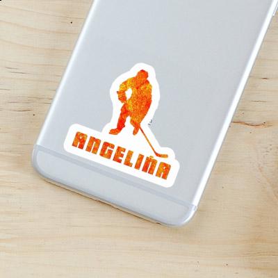 Sticker Hockey Player Angelina Gift package Image