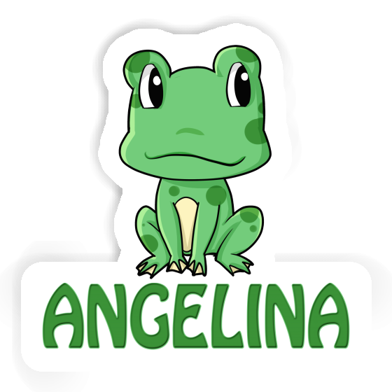 Sticker Angelina Frog Notebook Image